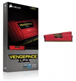 DDR4 Vengeance LPX 16GB/3200(2*8GB) CL16-18-18-36 RED 1,35V 