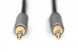 Kabel połączeniowy audio MiniJack Stereo Typ 3.5mm/3.5mm M/M nylon 3m