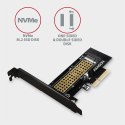 PCEM2-N Adapter wewnetrzny PCIe x4, 1x M.2 NVMe M-key slot, SP & LP