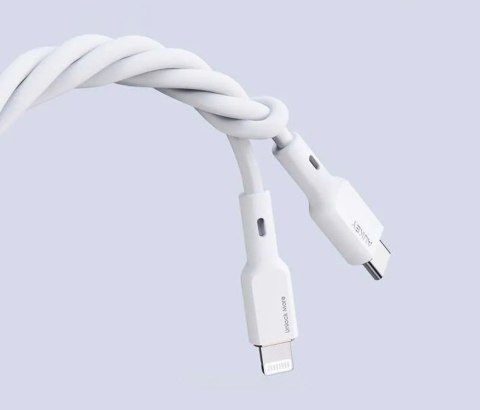 CB-SCL2 kabel Lightning - USB-C 1.8m MFi Apple USB-PD silikonowy biały