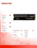 Dysk SSD NM800 PRO 2TB NVMe M.2 2280 7500/6500MB/s