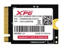 Dysk SSD XPG GAMMIX S55 512GB PCIe 4x4 5/3.8MB/s M2230