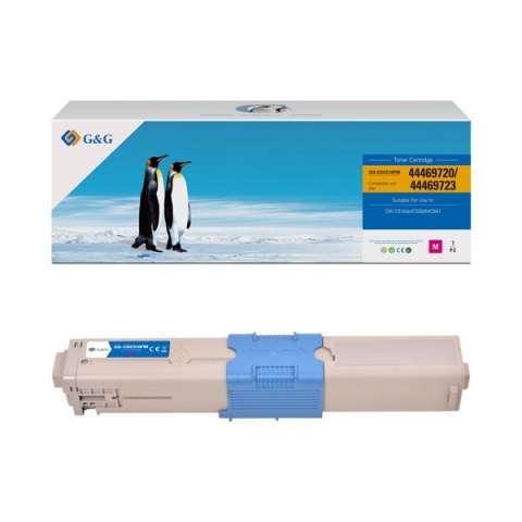 G&G kompatybilny toner z OKI 44469723, NT-COC510FM, magenta, 5000s