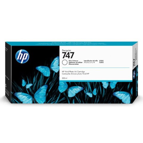 HP oryginalny wzmacniający połysk P2V87A, HP 747, Gloss Enhancer Cartridge, 300ml