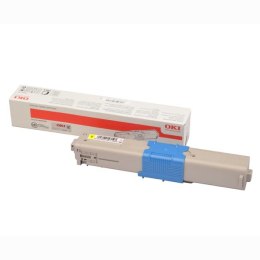 OKI oryginalny toner 46508713, yellow, 1500s