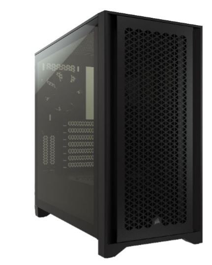 Obudowa 4000D Airflow TG czarna Mid Tower ATX