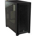 Obudowa 4000D Airflow TG czarna Mid Tower ATX