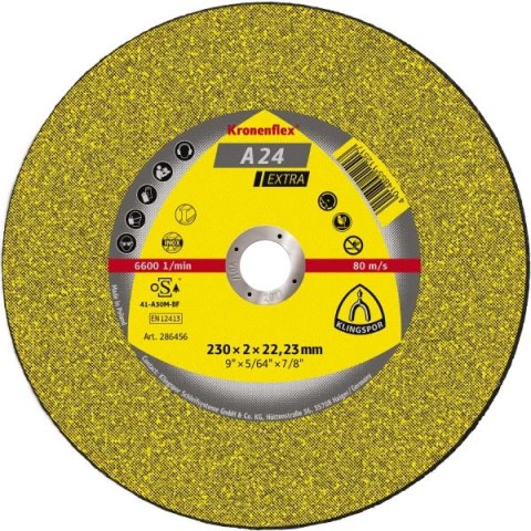 K.TARCZA MET 125mm x 2,5mm x 22,2mm A24 Extra