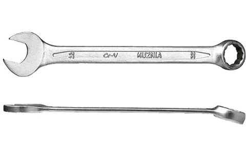 KUŹNIA KLUCZ PŁASKO-OCZKOWY 10mm Cr-V RWPn