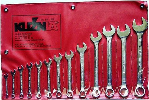 KUŹNIA KLUCZ PŁ-OC.13cz. 8-32mm /ET