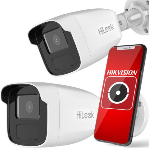 Zestaw monitoringu Hilook by Hikvision 4 kamery IP IPCAM-B4-50IR 1TB dysk