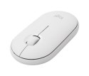 Mysz bezprzewodowa Pebble Wireless Mouse M350 biała 910-005716