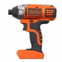 BLACK+DECKER ZESTAW 18V WKRĘTARKA + ZAKRĘTARKA 1x1,5Ah + TORBA