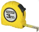 STANLEY MIARA ZWIJANA 3m PLASTIKOWY KORPUS 0-30-487