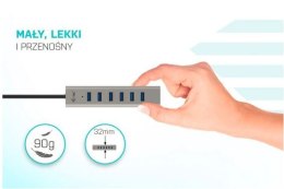 Hub USB-C Charging Metal HUB 7 Port