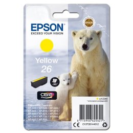 Epson oryginalny ink / tusz C13T26144012, T261440, yellow, 4,5ml