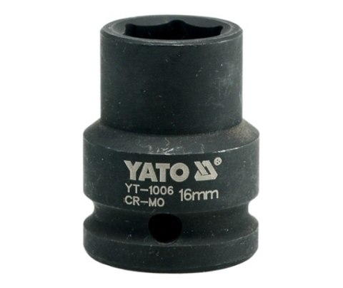 YATO NASADKA UDAROWA 6-KĄTNA 1/2" KRÓTKA 16mm