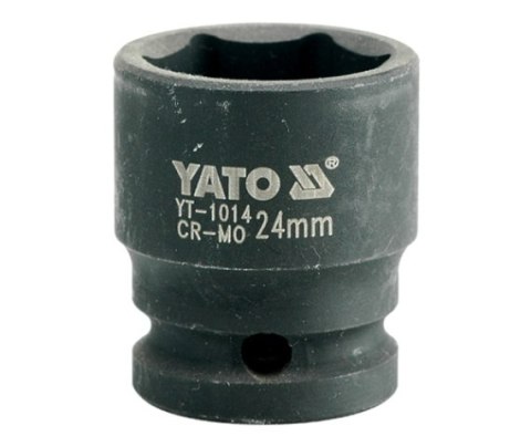 YATO NASADKA UDAROWA 6-KĄTNA 1/2" KRÓTKA 24mm