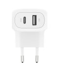 Ładowarka sieciowa BoostCharge 42W USB-C 3 0W USB-A 12W biała