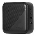 Ładowarka ścienna 100W GaN Black USB-A x2 and USB-C x2