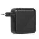 Ładowarka ścienna 100W GaN Black USB-A x2 and USB-C x2