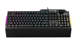 Klawiatura TUF Gaiming K1 RGB lighting/USB/black