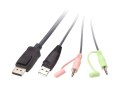 Przełącznik 2 portowy USB DP Cable KVM Switch CS22DP