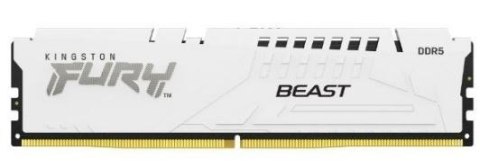 Pamięć DDR5 Fury Beast 128GB(4*32GB)/5600 CL40 biała