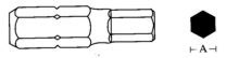 JONNESWAY KOŃCÓWKA IMBUS 12 x 75mm 6-kąt. 10mm