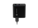 Ładowarka sieciowa Ribera GAN 1X USB-A + 1X USB-C 45W Czarna