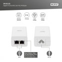 Zasilacz/Adapter PoE+ 802.3at, max. 52V 30W Gigabit 10/100/1000 Mbps, aktywny, Biały