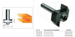 CONDOR FREZ DO DREWNA, DO ROWKÓW Fi=32 9,4 x 8mm TRZPIEŃ 8mm Z ŁOŻYSKIEM