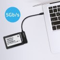 Adapter SATA | Przejściówka na dysk SSD HDD 2.5" | USB-C | Super speed 5Gb/s | 2TB