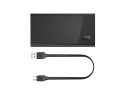 Powerbank PowerPlay 20S Czarny 20000mAh 22,5W 3x USB-C 1x USB-A