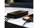 Powerbank PowerPlay 20S Czarny 20000mAh 22,5W 3x USB-C 1x USB-A