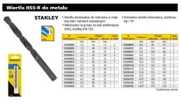 STANLEY WIERTŁO DO METALU 6 x 93mm /1szt.