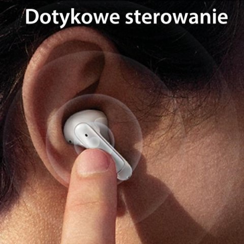 Słuchawki Bluetooth TWS 5.3 X-Don Series Dual microfon ENC czarne