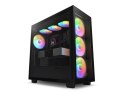 Obudowa H7 Elite RGB z oknem Czarna