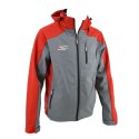 AWTOOLS KURTKA SOFTSHELL T4/ CZERWONO-SZARA/ XXL