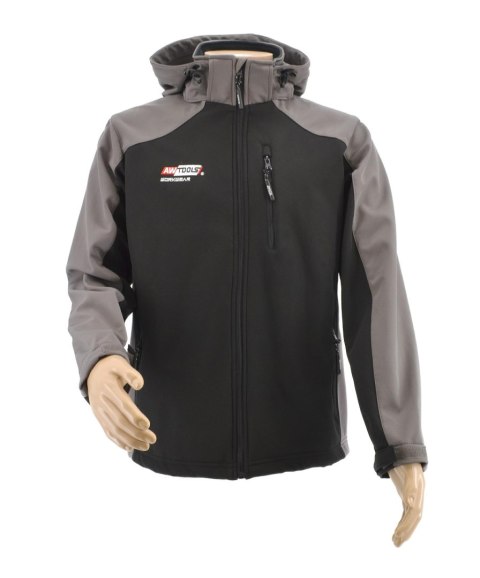 AWTOOLS KURTKA SOFTSHELL BLUZA T4/ SZARO-CZARNA/ XXXL