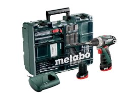 METABO WKRĘTARKA BS SET 12V + 63 ACC 34/17Nm 2x2,0Ah POWERMAXX BS SET