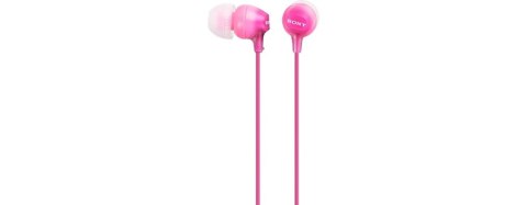 Słuchawki handsfree, mikrofon MDR-EX15AP Pink