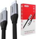 Kabel USB Unitek USB-C na USB-C 10Gbps 4K 60Hz 20V/5A | Przewód USB,