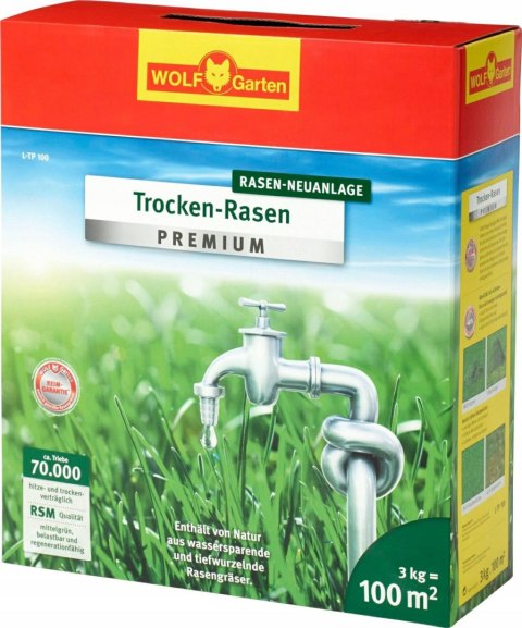 WOLF GARTEN TRAWA MEDITERRANEO NA TERENY SUCHE 3 KG 100M2 LU-TR 100 OZN. PARTII DE73-343013M