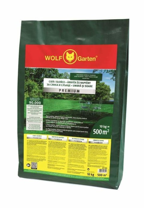 WOLF GARTEN TRAWA PREMIUM CIEŃ I SŁOŃCE SP 500m2 OZN. PARTII DE074-343007M