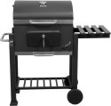 GRILL WĘGLOWY DELUXE, RUSZT 57*37CM