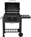 GRILL WĘGLOWY DELUXE, RUSZT 57*37CM