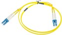 PATCHCORD ŚWIATŁOWODOWY SM 1M DUPLEX 9/125, LC/UPC-LC/UPC