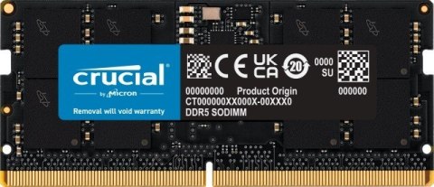 Pamięć DDR5 SODIMM 16GB/5200 CL42 (16Gbit)