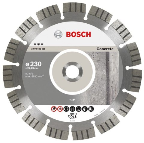 BOSCH TARCZA DIAMENTOWA 150x22 SEG CONCRETE